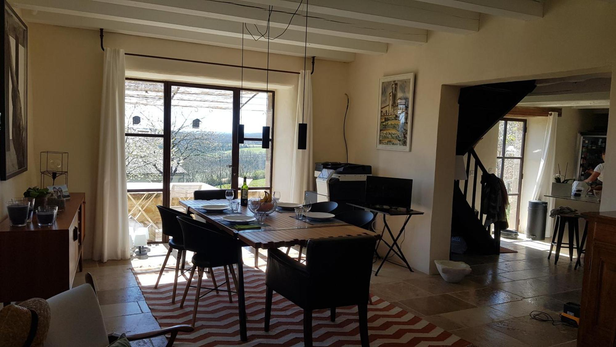 Les Peyronnies Villa Figeac Bagian luar foto